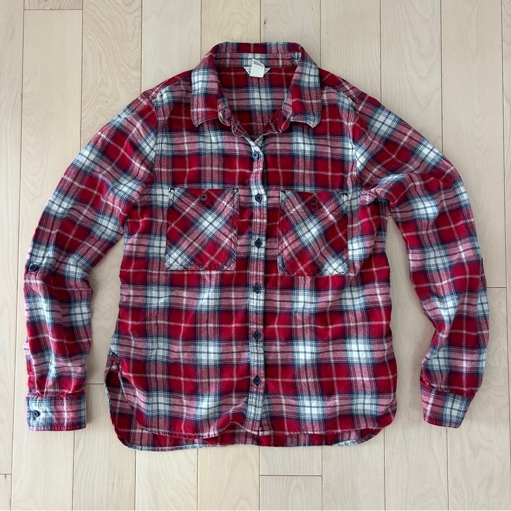 Forever 21 Red Plaid Shirt